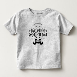 Camiseta De Bebé Trick O Tret Halloween Toddler T-Shirt