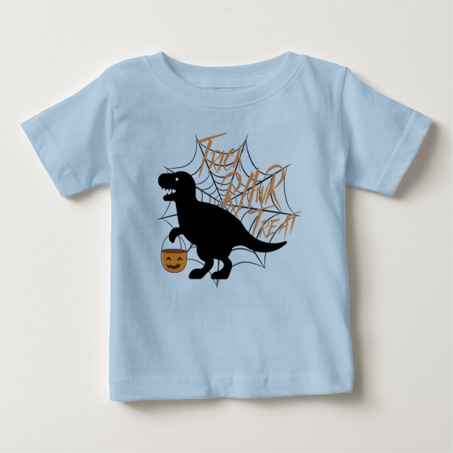 Camiseta De Bebé Trick Rawr Treat (Anverso)
