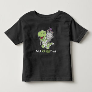 Camiseta De Bebé Trick Rawr Treat T-rex Mommy Costume