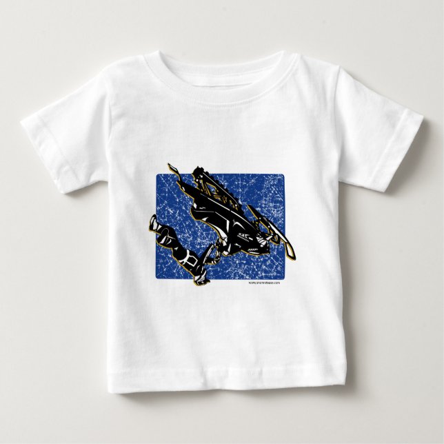 CAMISETA DE BEBÉ TRINEO DE GRAVEDAD (Anverso)