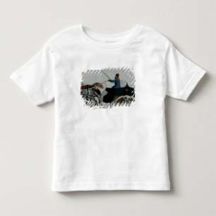 Camiseta De Bebé Trineo traído por caballo