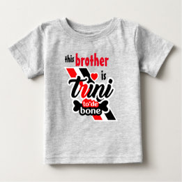 Camiseta De Bebé Trini 2 de hueso (hermano)