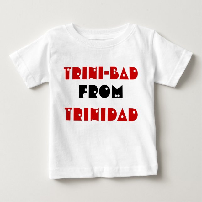 Camiseta De Bebé trinibad de trinidad (Anverso)