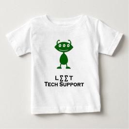Camiseta De Bebé Triple Eye Leed Tech Support green