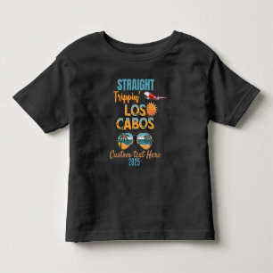 Camiseta De Bebé Trippin 'recto Los Cabos 2025 Vacaciones Divertida