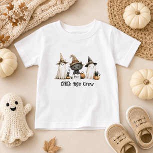 Camiseta De Bebé Tripulación de Boo Pequeños y Lindos Fantasmas de