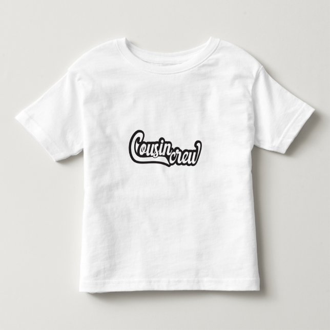 Camiseta De Bebé Tripulación de primos (Anverso)