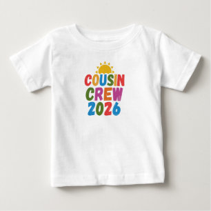 Camiseta De Bebé Tripulación de primos
