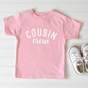Camiseta De Bebé Tripulación de primos   Familia de niños coinciden