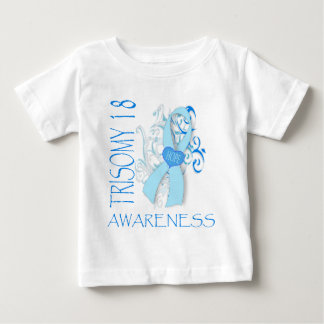 CAMISETA DE BEBÉ TRISOMY 18, CONCIENCIA DEL TRISOMY 18