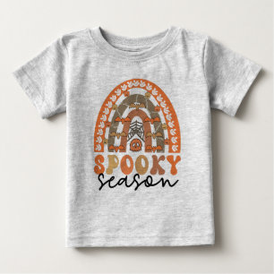 Camiseta De Bebé Tristemente célebre temporada de Halloween caída d