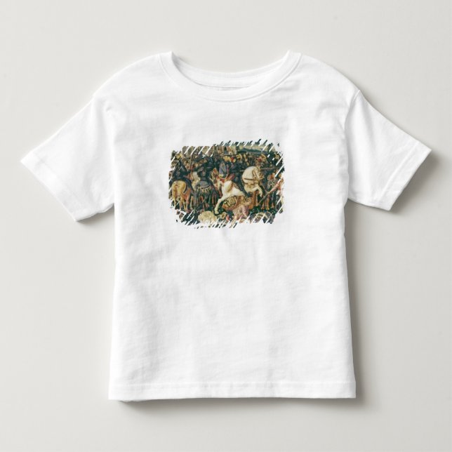 Camiseta De Bebé Triumph de David y de Saul, c.1445-55 (Anverso)