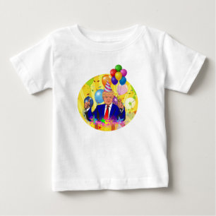 Camiseta De Bebé triunfo feliz de cumpleaños