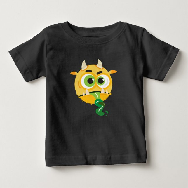 Camiseta De Bebé troll trabalenguas (Anverso)