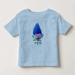 Camiseta De Bebé Trolls unidos   Arte de caracteres de rama joven