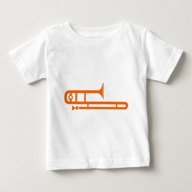 Camiseta De Bebé Trombón (Anverso)