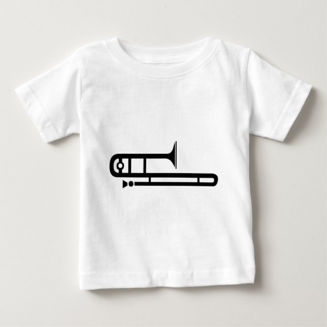 Camiseta De Bebé Trombón (Anverso)