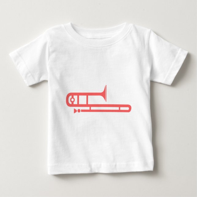 Camiseta De Bebé Trombón (Anverso)