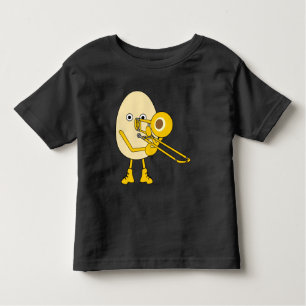 Camiseta De Bebé Trombone Egghead