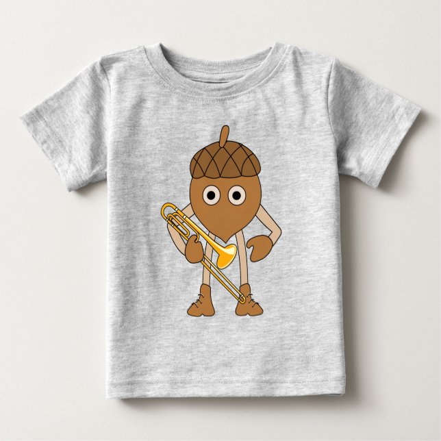 Camiseta De Bebé Trombone Nut (Anverso)