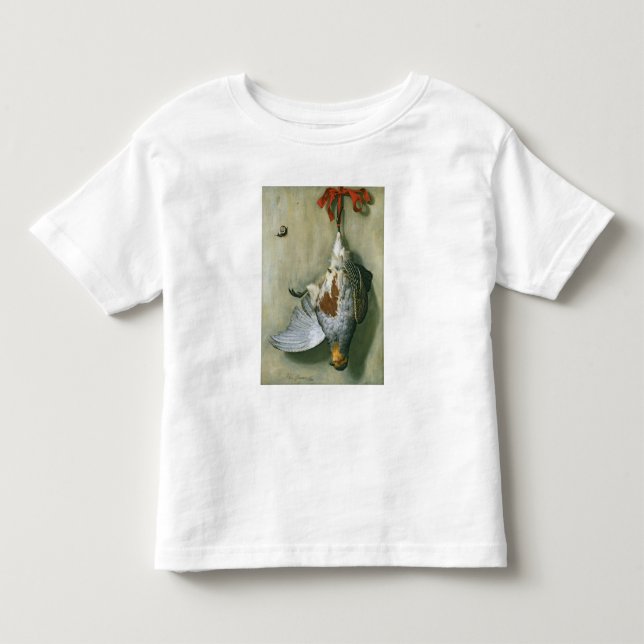 Camiseta De Bebé Trompe - l ' oeil con la perdiz, 1666 (Anverso)