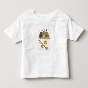 Camiseta De Bebé Trono de un sceptre chino del emperador, del yoyo