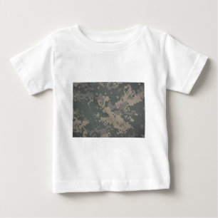 Camiseta De Bebé Tropas de Camuflaje de Patrón Acu Arte Digital Paz