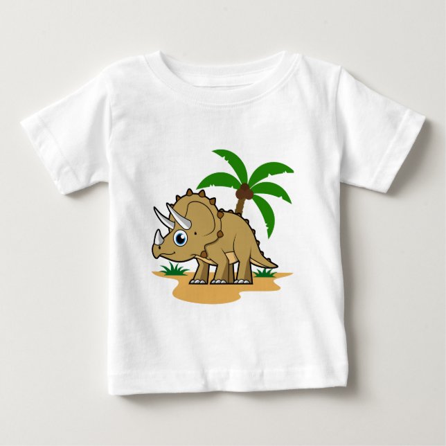 Camiseta De Bebé Tropas En Un Clima Tropical. (Anverso)