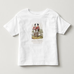Camiseta De Bebé Tropas nativas en el servicio de la compañía del
