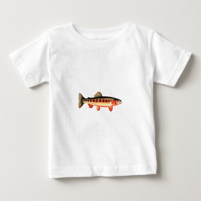 Camiseta De Bebé Trucha de oro (Anverso)