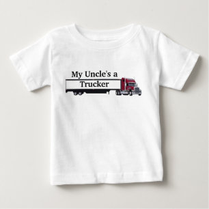 Camiseta De Bebé trucker-1, camionero de mi tío