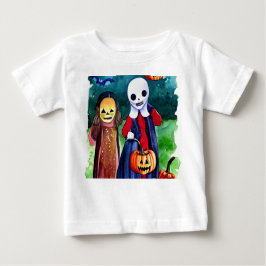 Camiseta De Bebé Truco o tratamientos de Halloween