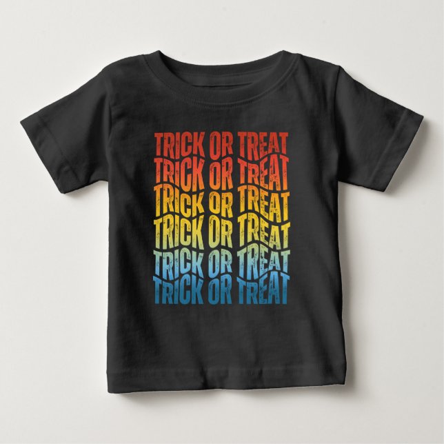 CAMISETA DE BEBÉ TRUCO O TRATO (Anverso)