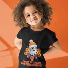 Camiseta De Bebé Truco o trato a Boo Cita divertida fiesta de Hallo