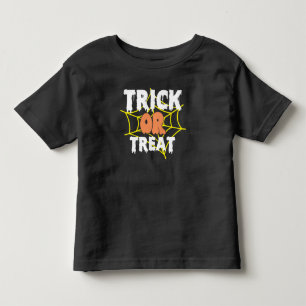 Camiseta De Bebé Truco o trato, Halloween para niños pequeños