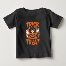 Camiseta De Bebé Truco o víbora Halloween