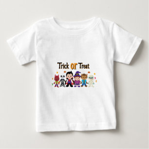 Camiseta De Bebé Truco suave o trato a Fiesta de disfraces de Hallo