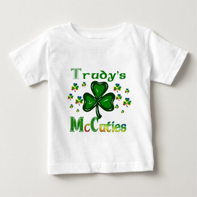 Camiseta De Bebé Trudys McCuties (Anverso)
