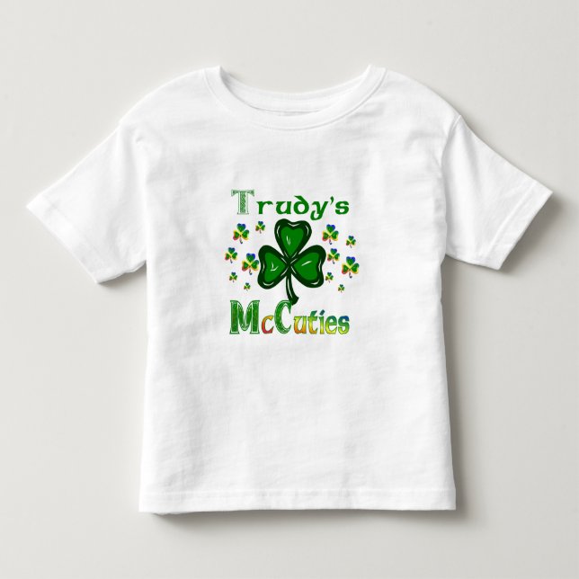 Camiseta De Bebé Trudys McCuties (Anverso)