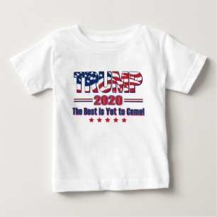 Camiseta De Bebé Trump 2020 Lo mejor está por venir