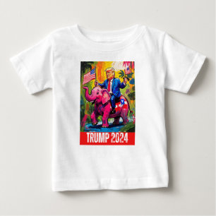 CAMISETA DE BEBÉ TRUMP 2024