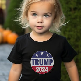 Camiseta De Bebé Trump 2024