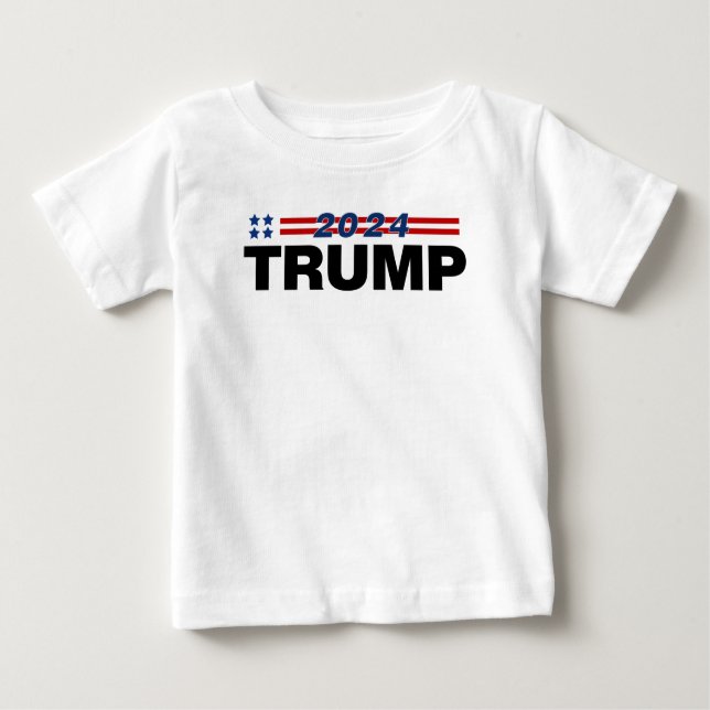 Camiseta De Bebé Trump 2024 (Anverso)