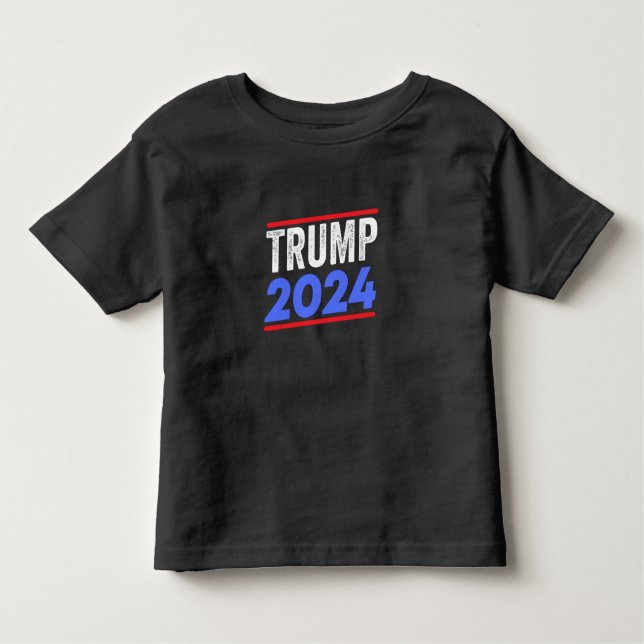 Camiseta De Bebé Trump 2024 para la elección del presidente Donald  (Anverso)