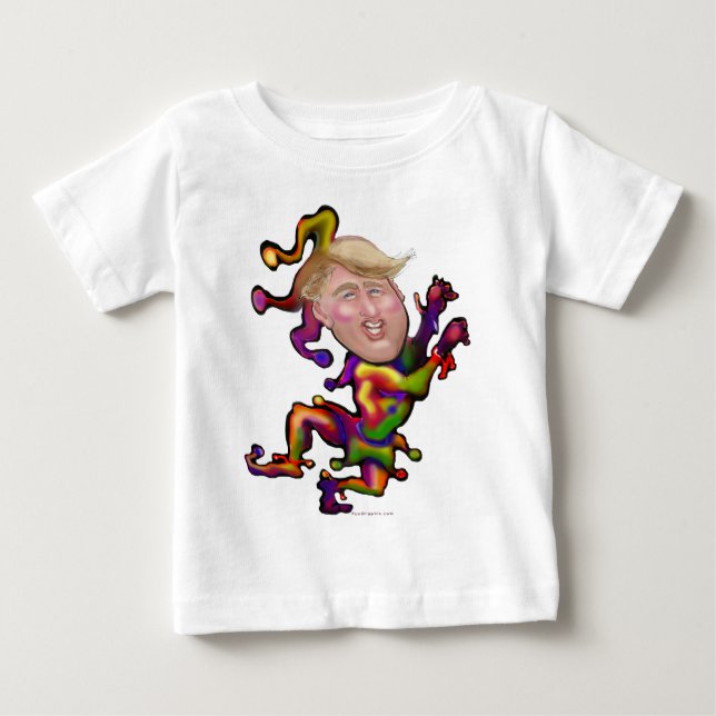 Camiseta De Bebé Trump Jester (Anverso)