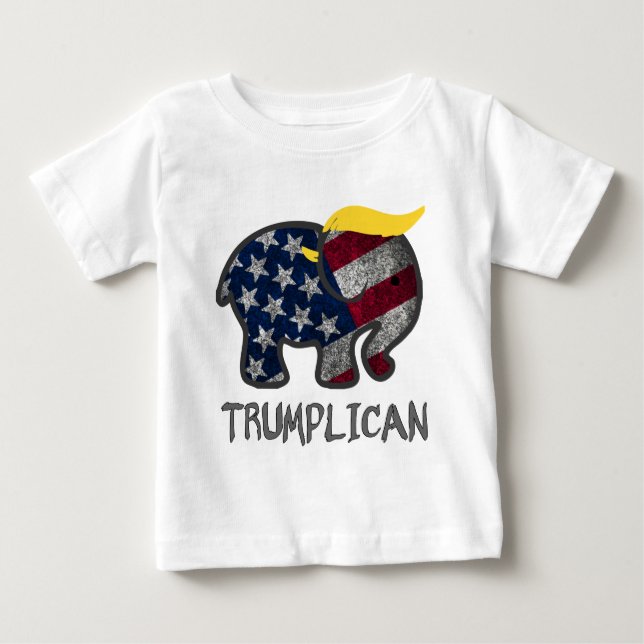 Camiseta De Bebé Trumplican-1 (Anverso)