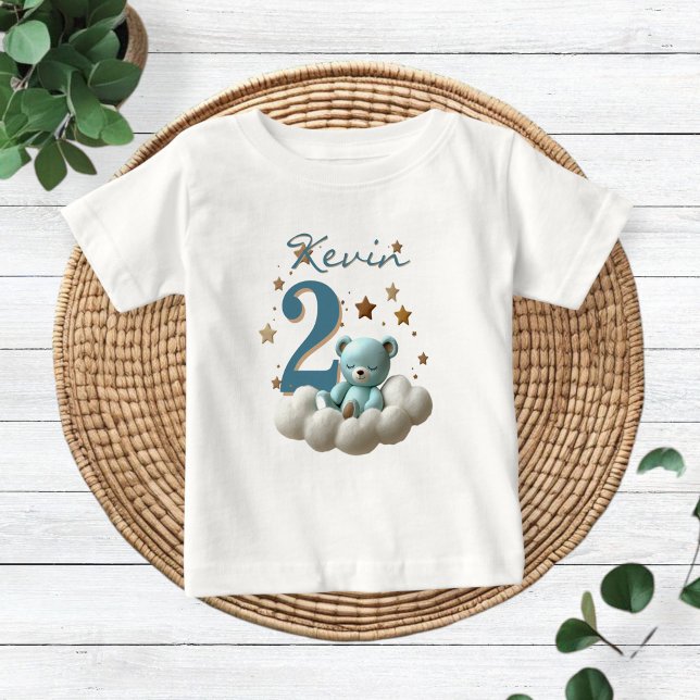 Camiseta De Bebé tshirt bear birthday party (Subido por el creador)