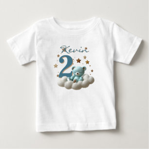 Camiseta De Bebé tshirt bear birthday party