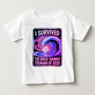 Camiseta De Bebé Tsunami atestado - Campeón de vacaciones de Hawái