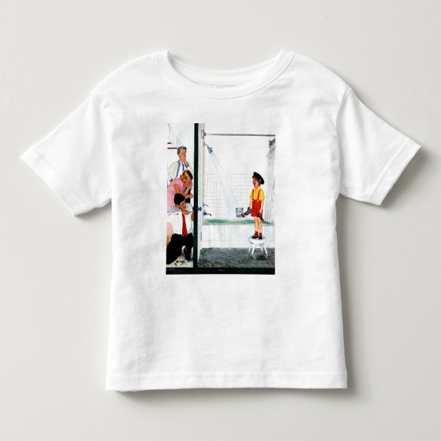 Camiseta De Bebé Tub desbordante (Anverso)